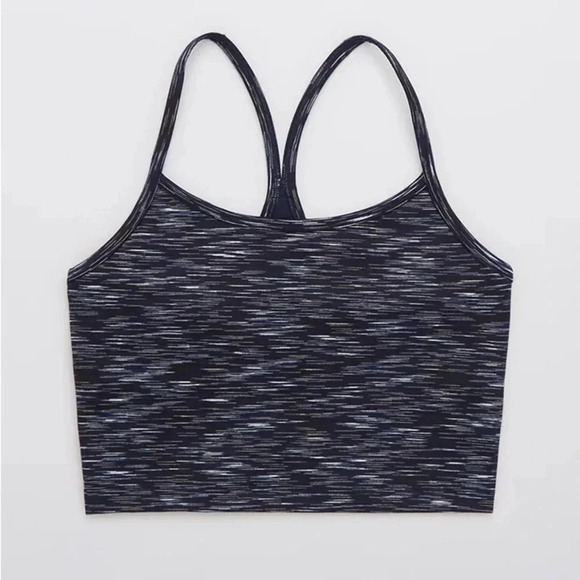 OFFLINE By Aerie The Hugger Ombre Racerback Sports Bra Size Medium - Picture 5 of 9